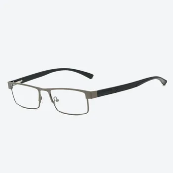 Zilead Мъжки Метални Очила За Четене на Рецепта, Мъжки Бизнес Очила HD за Далекогледство, Дальнозоркие Очила с Диоптриями от + 1.0 до + 4,0 Унисекс