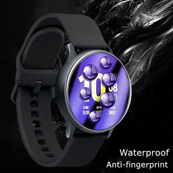 2 бр. Пълно Защитно фолио За Samsung Galaxy watch active 2 Защитно фолио За екрана на 3D-Тънки часовници Active2 44 мм 40 мм Аксесоари