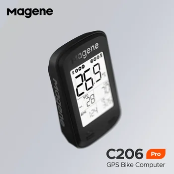 Magene C206 Pro Велосипеден GPS Изчислителен Безжичен GPS за измерване на Скоростта Водоустойчив МТБ Пътен под Наем Bluetooth МРАВКА с Датчик за Честота на Въртене на Педалите