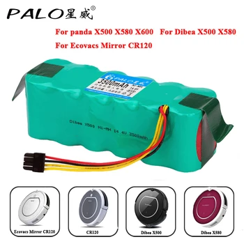 NI-MH 14,4 v 3500 mah Батерия за panda X500 Батерия за прахосмукачка Dibea X500 X580 X900 KK8 за Ecovacs Mirror CR120 батерия