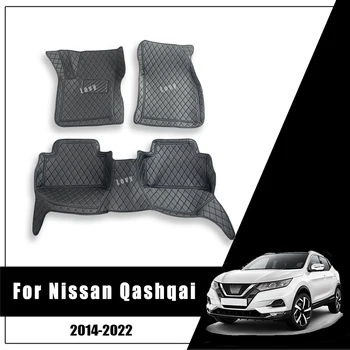 За Nissan Qashqai J11 2022 2020 2021 2019 2017 2018 2016 Автомобилни Постелки И Килими За Полагане На Педалите Подложки За Краката Потребителски Седалките