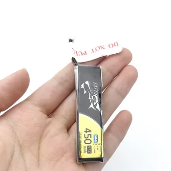 Ace Tattu Lipo Батерия 450 ма 1 S 3,8 ДО 95C с PH2.0 Дълго размер RC Батерии за 120 Размер на FPV Дрон Рамка