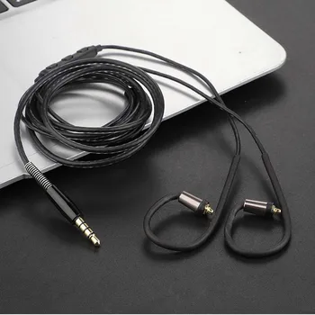 Слушалки Обновен MMCX към USB Type-C аудио кабел за Shure SE215 SE315 SE535 SE846 UE900 Взаимозаменяеми Кабел Кабели за Westone