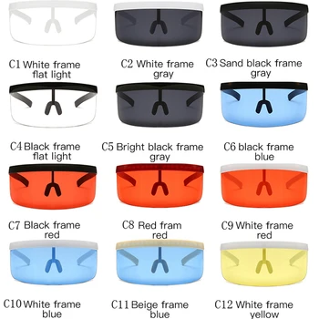 Rexxar 2020 Нови Модерни Слънчеви Очила, Дамски, Мъжки Маркови Дизайнерски Слънчеви Очила С Изпъкнали Очи по-Голяма Рамка Щит с Козирка Мъжки Ветроупорен Очила с UV400