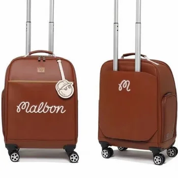 Корейски марка MALBON нова чанта за дрехи за голф, Чанта за количка с четири колела, Модерна чанта с голям капацитет, пътна чанта за голф