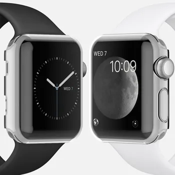 Калъф за часа на Apple Watch band калъф за Apple watch 44 мм 40 мм 42 мм 38 мм Цветна Рамка на кутията за КОМПЮТЪР iwatch series 5 4 3 6 SE