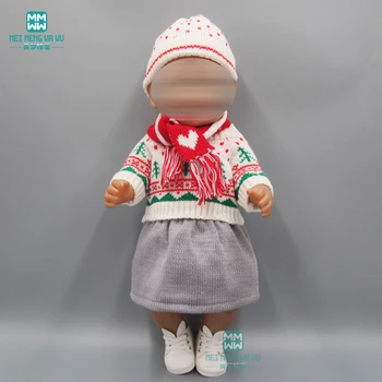Детски дрехи за кукли е подходяща 43 см аксесоари за бебета кукли и американската кукла Мультяшные животни плодове облекло за проследяването стъпки пълзи