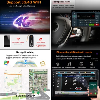 Android 12 Автомобилни аксесоари Радио Мултимедиен Плейър GPS Навигация За Nissan Patrol V 5 Y61 2004-2021 DVD Vcr