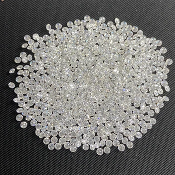 Meisidian Бой Размер на 1,0-3,0 мм, Бял D VVS1 Муассанит Diamond Gmestone