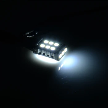 7 бр./компл. Бял led Вътрешно осветление Лампи заден ход Комплект Крушки 12v Подходящ за Subaru BRZ и Toyota GR86 2022
