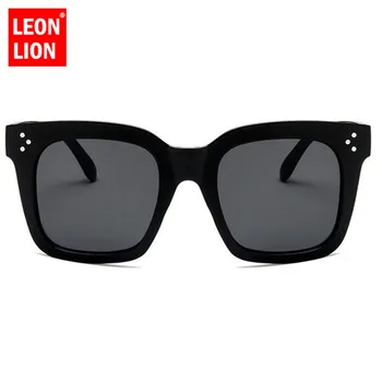 LeonLion 2021 Модни Луксозни Квадратни Слънчеви Очила, Дамски, Мъжки/Дамски Слънчеви Очила Класически Реколта UV400 Улични Oculos De Sol