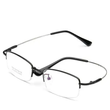 Мъжки Полуметаллические рамки за очила, Метални Очила, Дамски слънчеви Очила в рамки очила без рамки, Очила по рецепта от 0 -0,5 -0,75 До -6,0