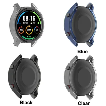 Защитен калъф За Xiaomi Color Watch Ултра-Мек Защитен Калъф от TPU За Xiaomi Mi Watch Цветен Спортен Калъф Аксесоари