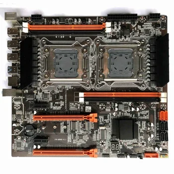 Дънна платка с два процесора X79 + 2XE5 2650 CPU + Кабел SATA + Кабел превключвател за + Стена + Термопаста + Термопаста