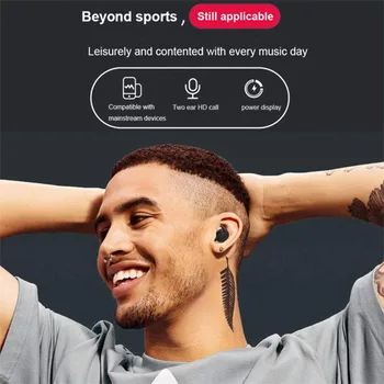 Продажба на едро Y30 10 бр./лот TWS Спортни Слушалки Безжични Bluetooth Слушалки За Смартфони Слушалки (на Дребно опаковка Кутия/Opp Чанта)