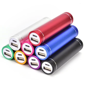 Цветна 2600 mah Външен USB Power Bank Box Зарядно Устройство За Мобилен телефон Батерии 18650 САМ (Без батерия)